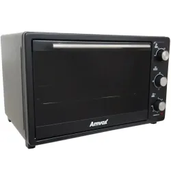 AMVOX SKD FORNO ELETRICO 45L AFR 450 110V BLACK BLACK