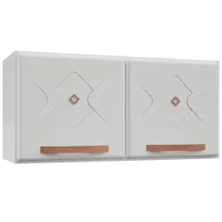 TELASUL ARMARIO DUPLO BAIXO GELADEIRA MIRAGE BRANCO