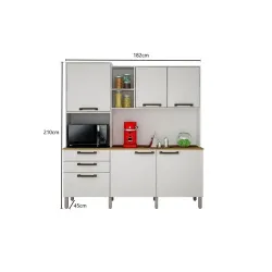 SALLETO KIT COZINHA LONDRES BRANCO
