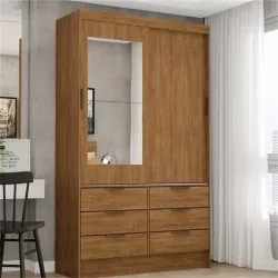 CARIOCA ROUPEIRO SEVILHA 2 PORTAS C ESPELHO FREIJO