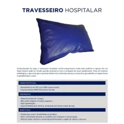 ORTOBOM TRAVESSSEIRO HOSPITALAR 60X40