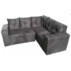 ORTOLIFE SOFA SANTAI CANTO CINZA