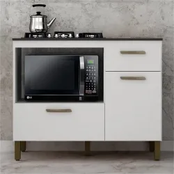 VALDEMOVEIS BALCAO COOKTOP 5 BOCAS TERESINA BRANCO