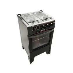 BRASLAR FOGAO SIRIUS PLUS 4 BOCAS ACENDIMENTO AUTOMATICO TOTAL BLACK