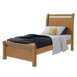 LOPAS CAMA SOLEIRO REALI AMENDOA CLEAN