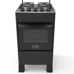 REALCE FOGAO IRIS PLUS 4 BOCAS PRETO