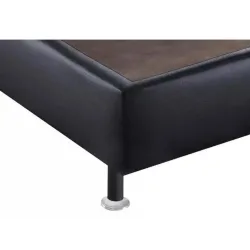 ORTOBOM BASE SOMMIER BIPARTIDA CORINO PRETO 138X188X30