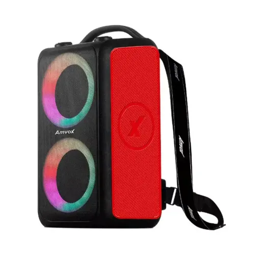 3774 AMVOX SKD CAIXA AMPLIFICADA ACA 600 BAG VOX RED