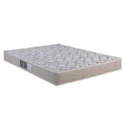 DESIGN COLCHAO D45  138X20 TEC SUED BORDADO BEGE