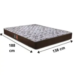DESIGN COLCHAO D33 138X17 TEC RAJADO MARROM