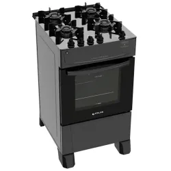 ATLAS FOGAO 4B MONACO TOP GLASS PRETO