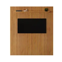 MAVAULAR PAINEL LYON 227X250 COM PRATELEIRA 176 SEM LED NATURALE