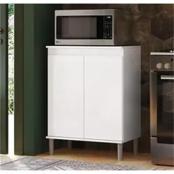 EJ MOVEIS BALCAO DE MICROONDAS BRANCO