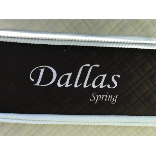 MERON COLCHAO SOFT DALLAS SPRING 138X36 MARROM COM EUROPILLOW DUPLA MA