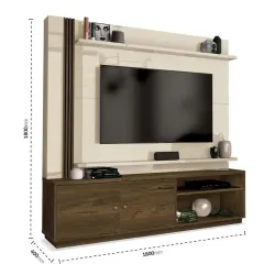 EDN MOVEIS HOME ROYAL  NOGAL/OFF WHITE