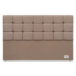 ORTOBOM CABECEIRA AMUR BEGE LINHO 12X125X160
