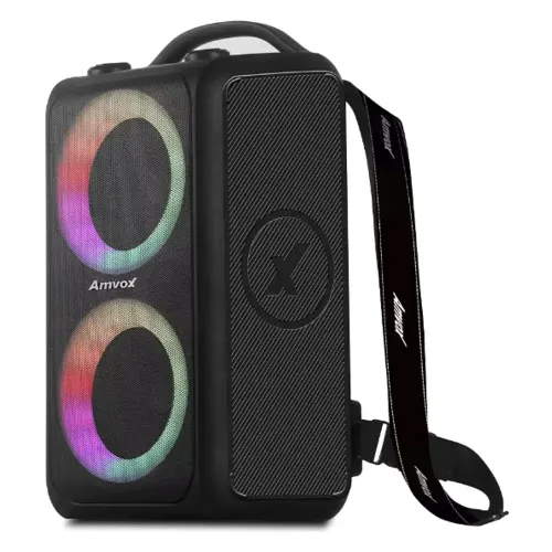 3774 AMVOX SKD CAIXA AMPLIFICADA ACA 600 BAG VOX BLACK