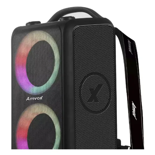 3774 AMVOX SKD CAIXA AMPLIFICADA ACA 600 BAG VOX BLACK
