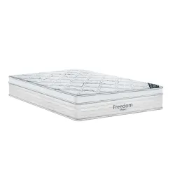 ORTOBOM COLCHAO FREEDOM CASAL (138X188X32) MOLAS ENSACADA BRANCO