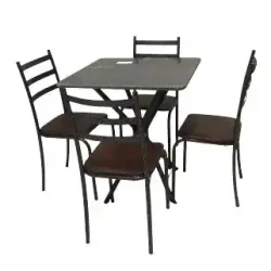 TEIXEIRA CONJ MARABA C4 CAD 70X70 BASE IPANEMA C MARROM MARTELADO TOPA