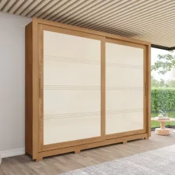 HENN ROUPEIRO MEDELIN 2 PORTAS DE CORRER NATUREOFF