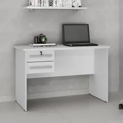 VALDEMOVEIS MESA DE COMPUTADOR BYTE BRANCA