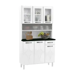TELASUL KIT TRIPLO RUBI CTAMPO 1 GV 3 PORTAS VIDRO BRANCO