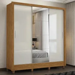 CARIOCA ROUPEIRO CLARA PLUS COM ESPELHO E PES CINAMOMOOFF