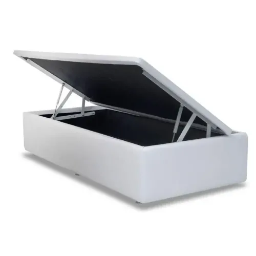 ORTOBOM - BASE BAÚ SOMMIER PHYS COURINO - BRANCA 88X188X39 (SOLTEIRO)