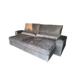 LUCHI ESTOFADOS ESTOFADO RETRATIL DUBAI 250 VA 19 CINZA