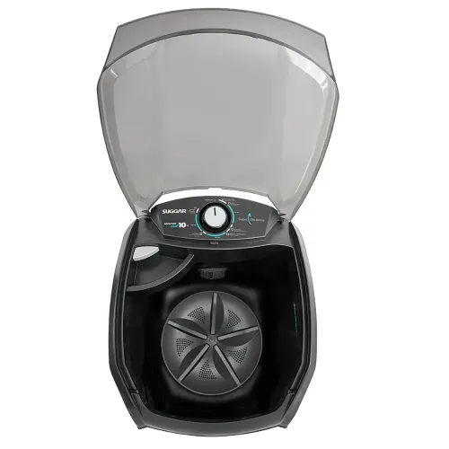 LAVADORA SUGGAR LAVAMAX ECO PRETA 10KG