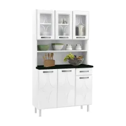TELASUL KIT TRIPLO RUBI CTAMPO 1 GV 3 PORTAS VIDRO BRANCO