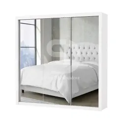 CARIOCA GUARDA ROUPA CLARA SUPER GLASS - BRANCO