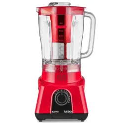 MULTILASER LIQUIDIFICADOR MULTI TURBO 1000W 127V VERMELHO