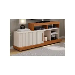 RACK SCALA FREIJO/OFF WHITE DJ MOVEIS