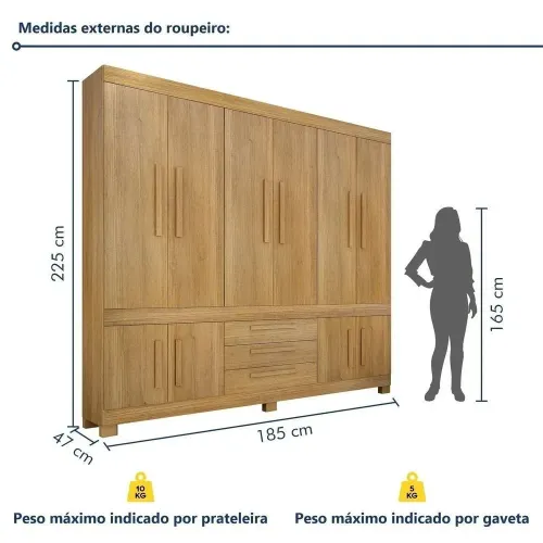 VALDEMOVEIS ROUPEIRO BEM TE VI 10 PTS 3GAV C/PES - CIN