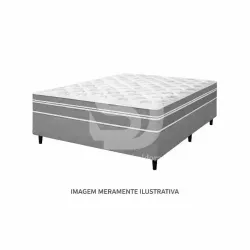 DESIGN BASE CCOLCHAO VOGUE D33 138X54 TEC ALVEJADO CINZA