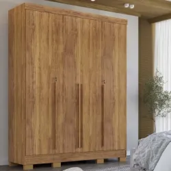 RUD RACK - ROUPEIRO DOMUS (4 PORTAS) - CEDRO