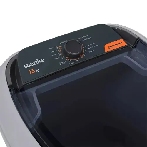 WANKE - LAVADORA CAT PREMIUM - 15KG SILVER (127V)