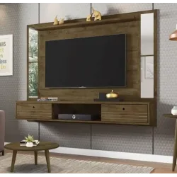 BECHARA PAINEL PARA TV ATE 60 POLEGADAS COM ESPELHO 2 PORTAS AMETISTA