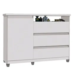 PRIMUS COMODA 3 GAVETAS SKY BRANCO