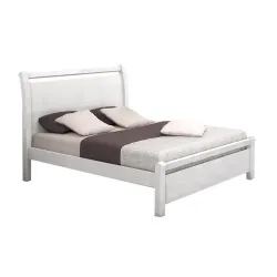 LOPAS CAMA CASAL REALI BRANCO