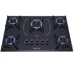 COOKTOP GAS 5Q ATLAS AGILE UP GLASS
