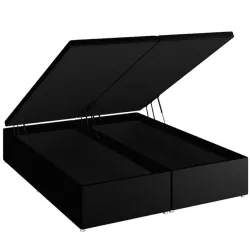ORTOBOM BASE SOMMIER BAU PHYS COURINO PRETA QUEEN 158X198X39