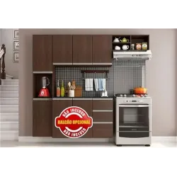 POLIMAN COZINHA COMPACTA LAURA AMENDOA